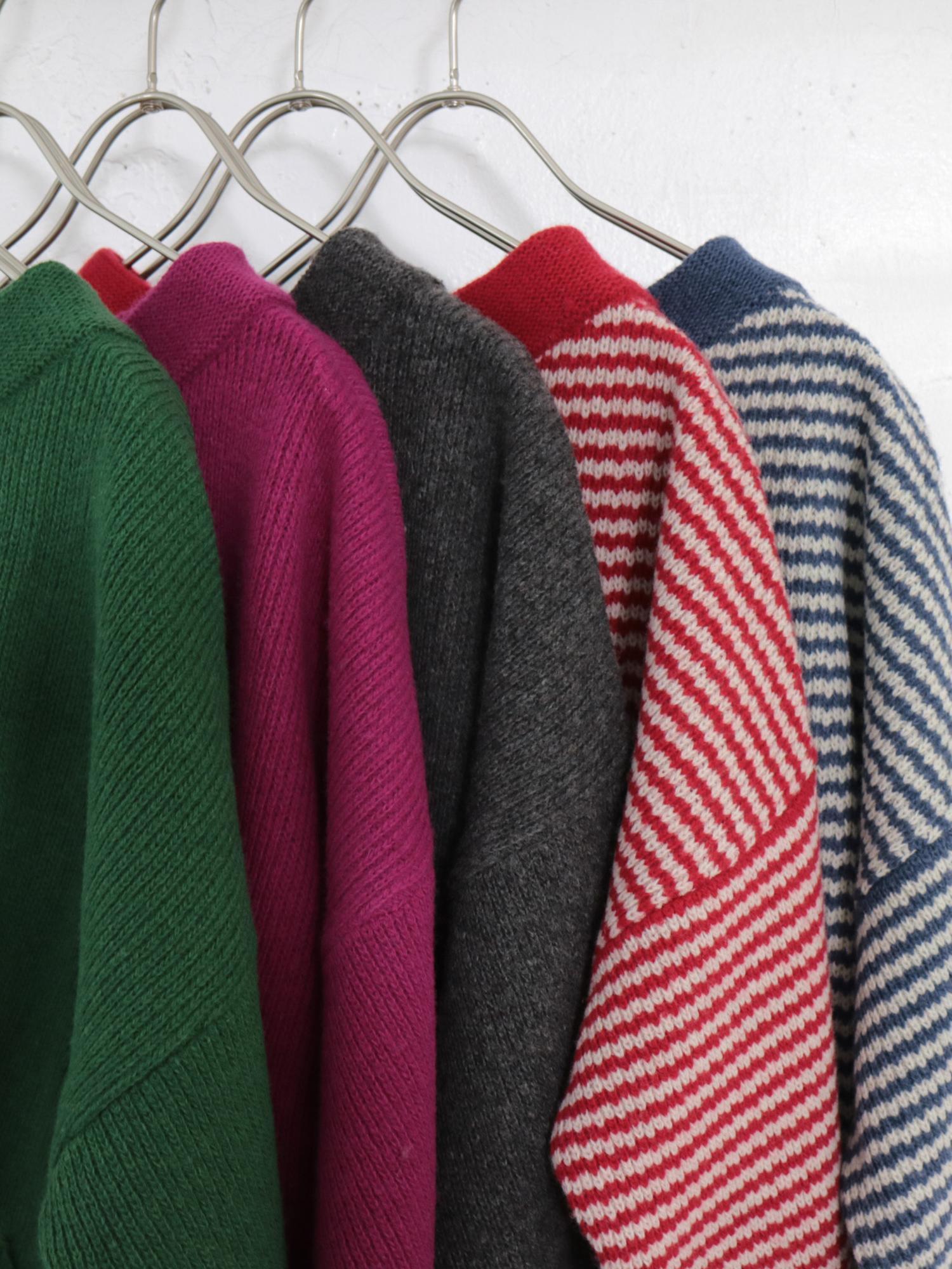 YARRA イタリーメリノ2WAYカーディガン YR-1542-231