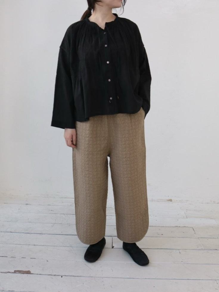 YARRA INDIAボイル刺繍ブラウス YR-1553-250