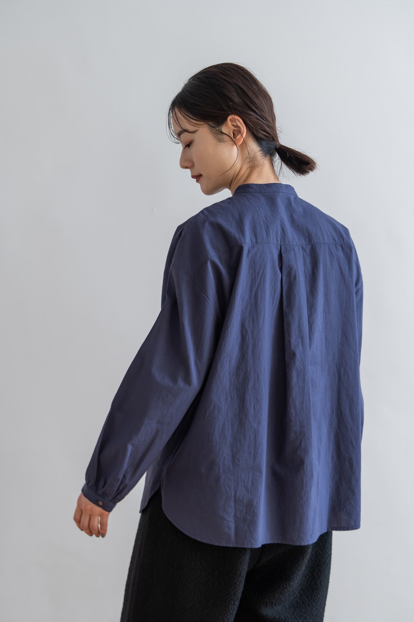 YARRA INDIAフロントタックヨークブラウス YR-1543-232