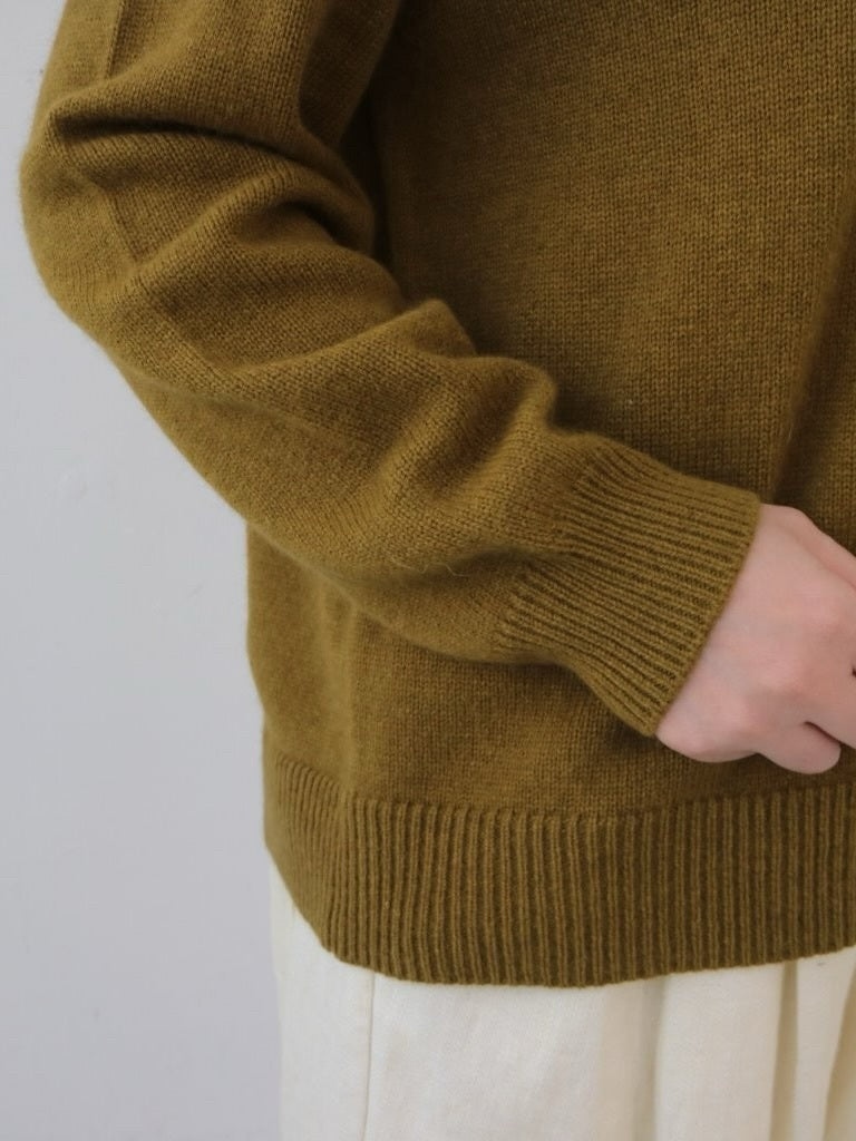 YARRA ラクーンブレンドニットプルオーバー YR-1552-278