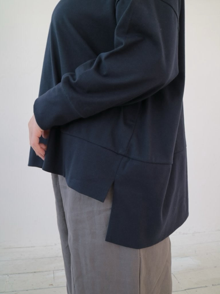 YARRA コーマ天竺ワイドプルオーバー YR-1541-223