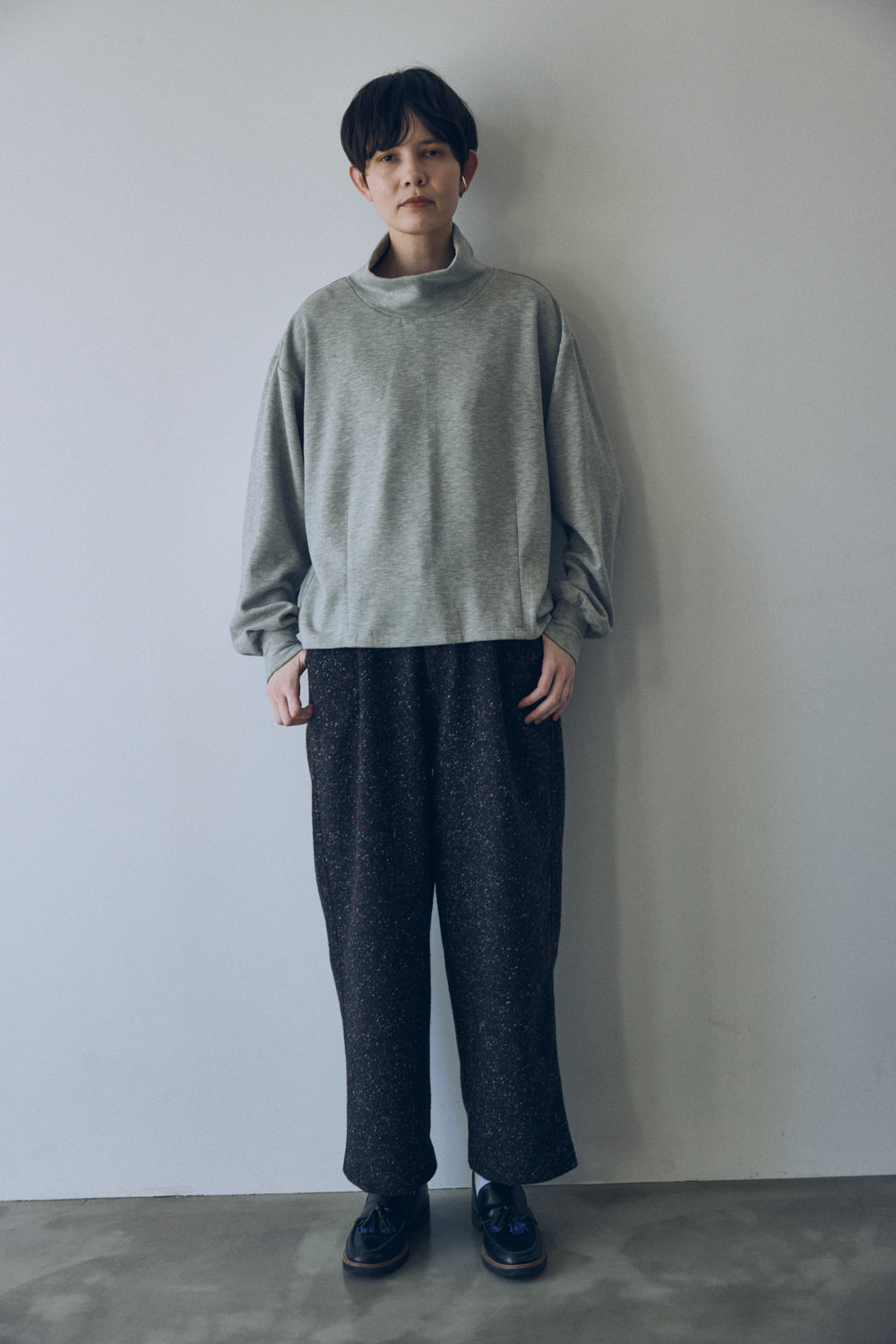 YARRA NEU ハイネックフリースTOPS NU-5551-416