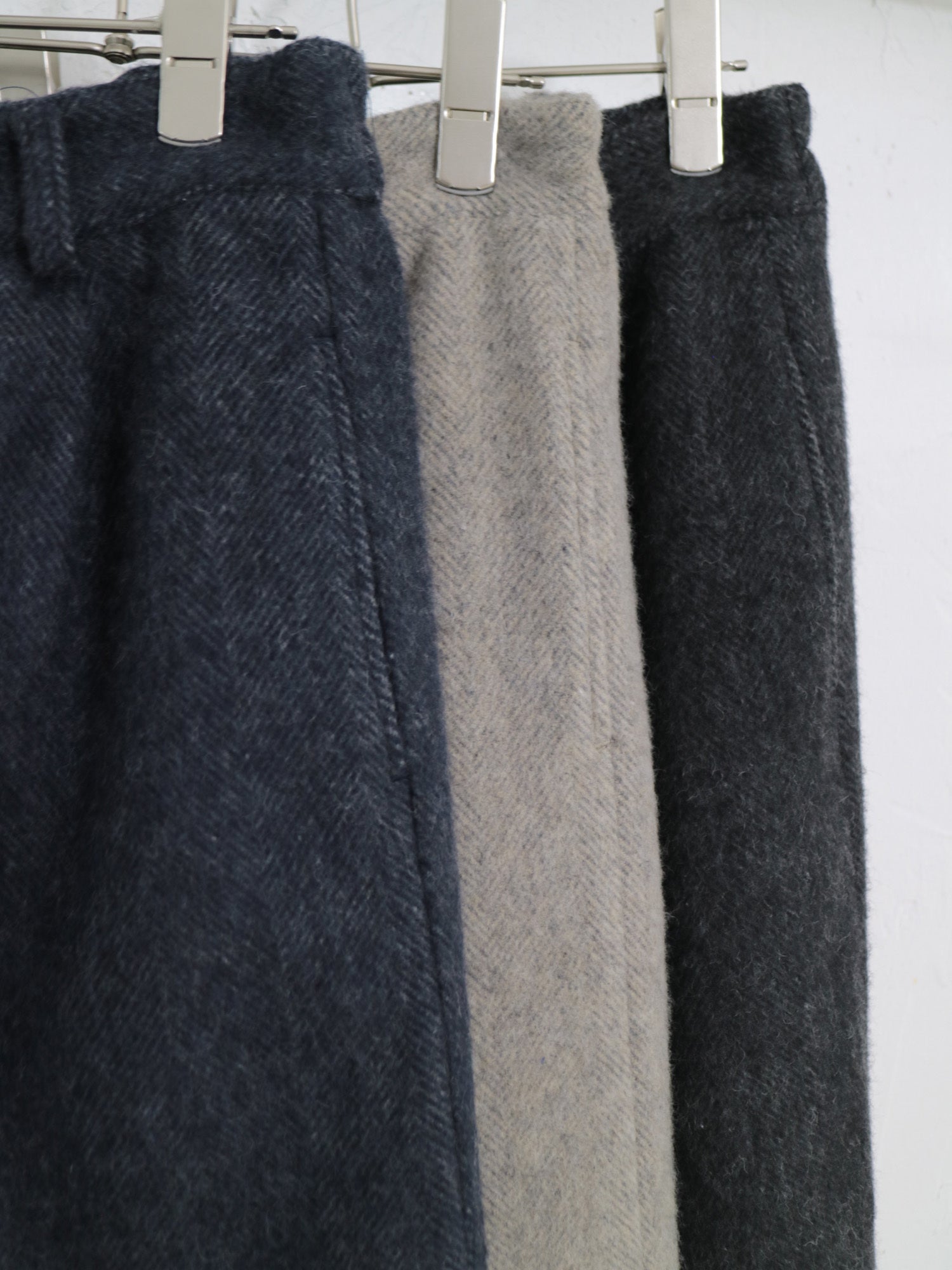 YARRA エコウール裏付き9分丈パンツ YR-1555-274