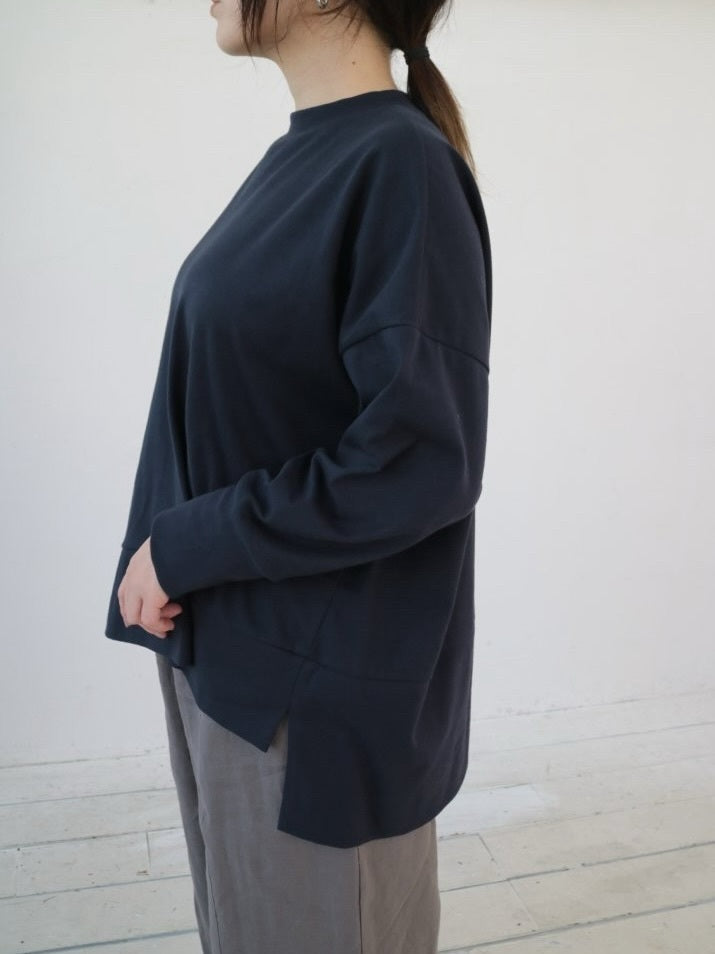 YARRA コーマ天竺ワイドプルオーバー YR-1541-223