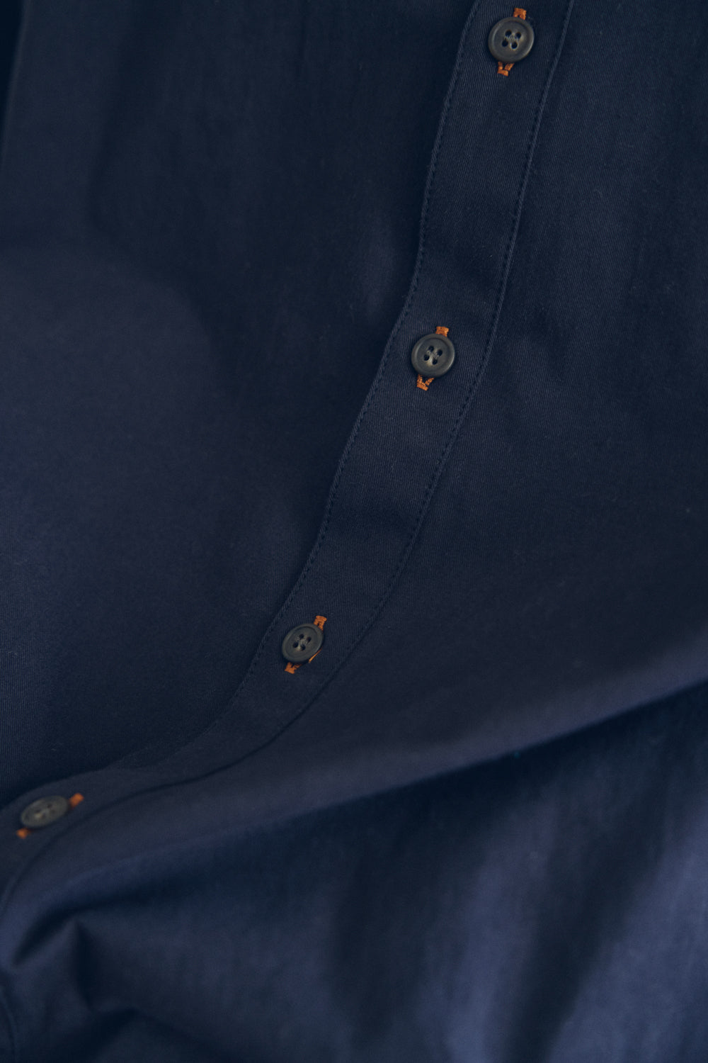 YARRA NEU ヴィンテージワッシャー衿フリルシャツ NU-5553-423