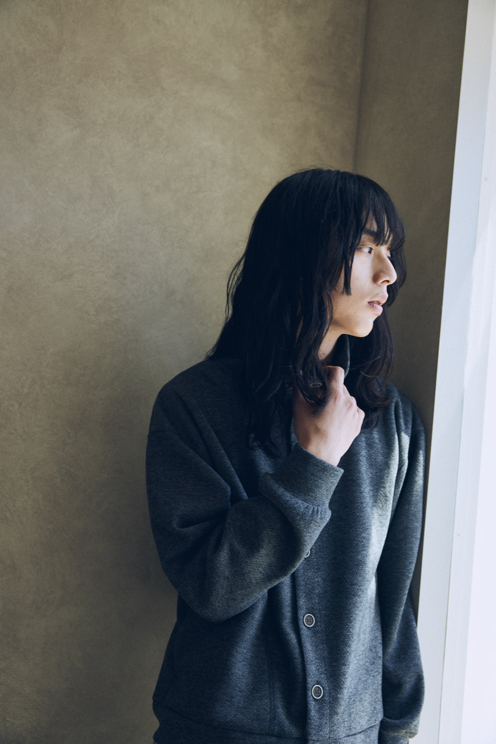 YARRA NEU W混釦ダウンカットブルゾン NU-5551-417