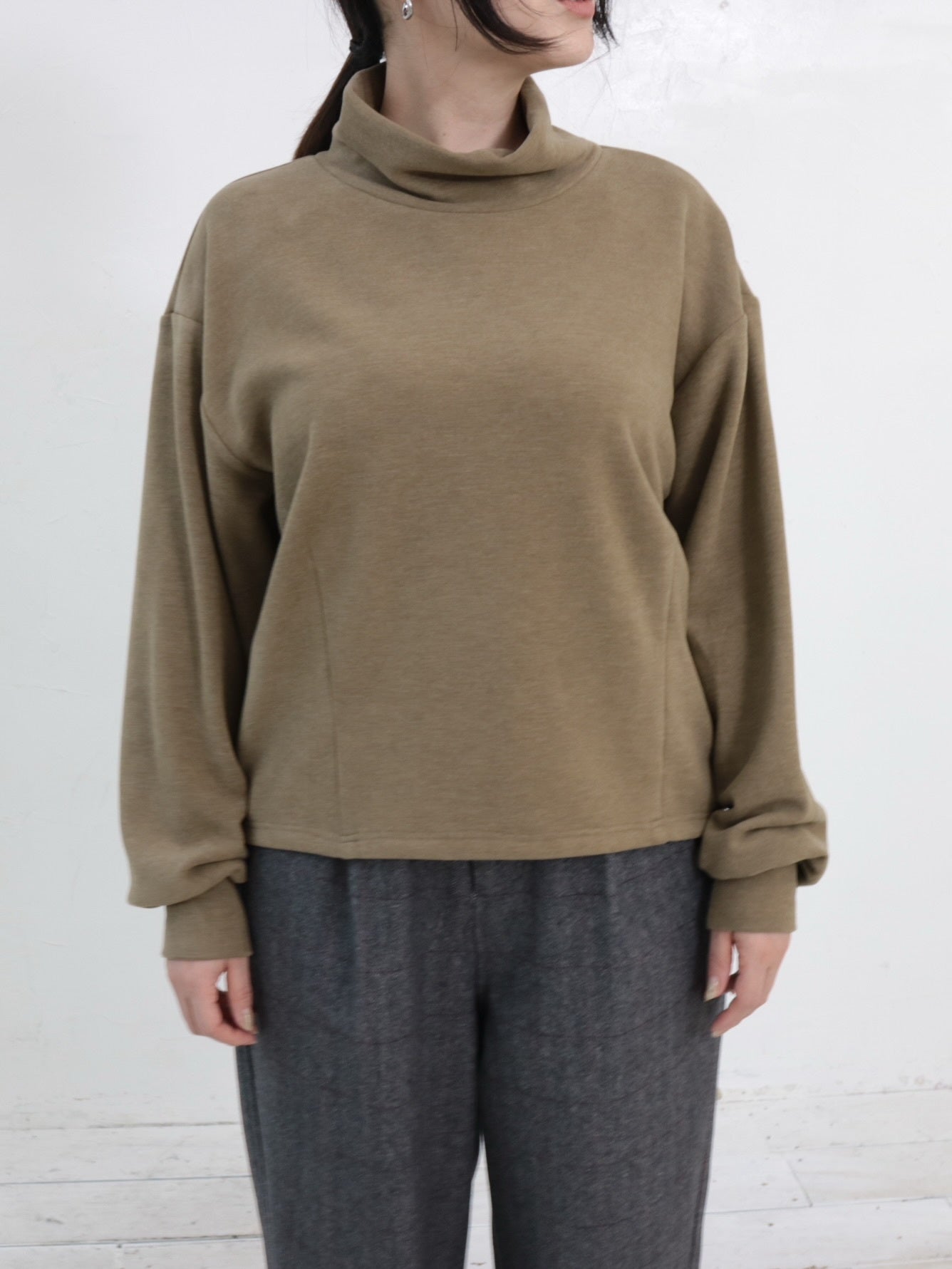 YARRA NEU ハイネックフリースTOPS NU-5551-416