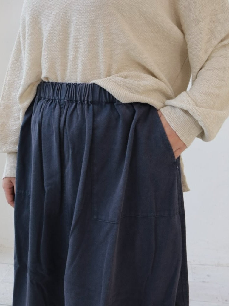 YARRA INDIAエンザイム裾ゴムスカート YR-1546-244