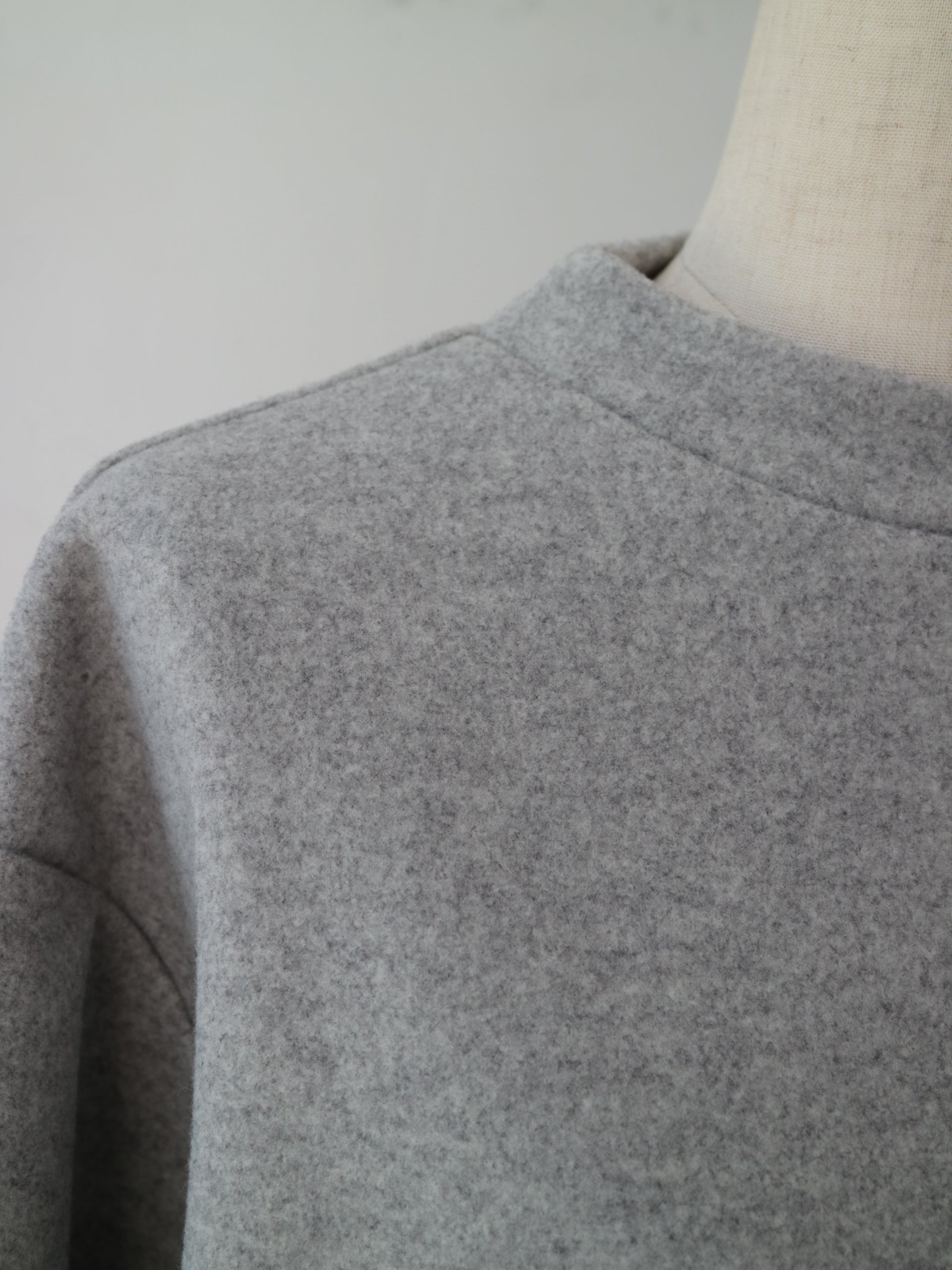 doux bleu Wジャージープルオーバー DB-2551-057