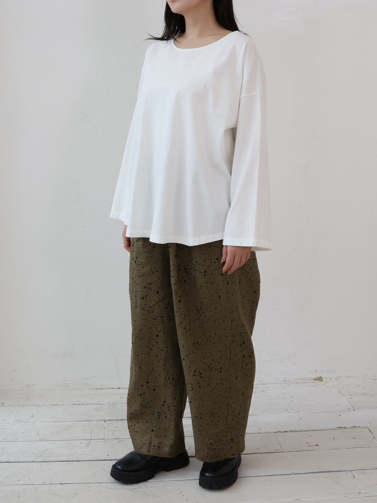 YARRA バックレイヤード風カットソー YR-1641-207