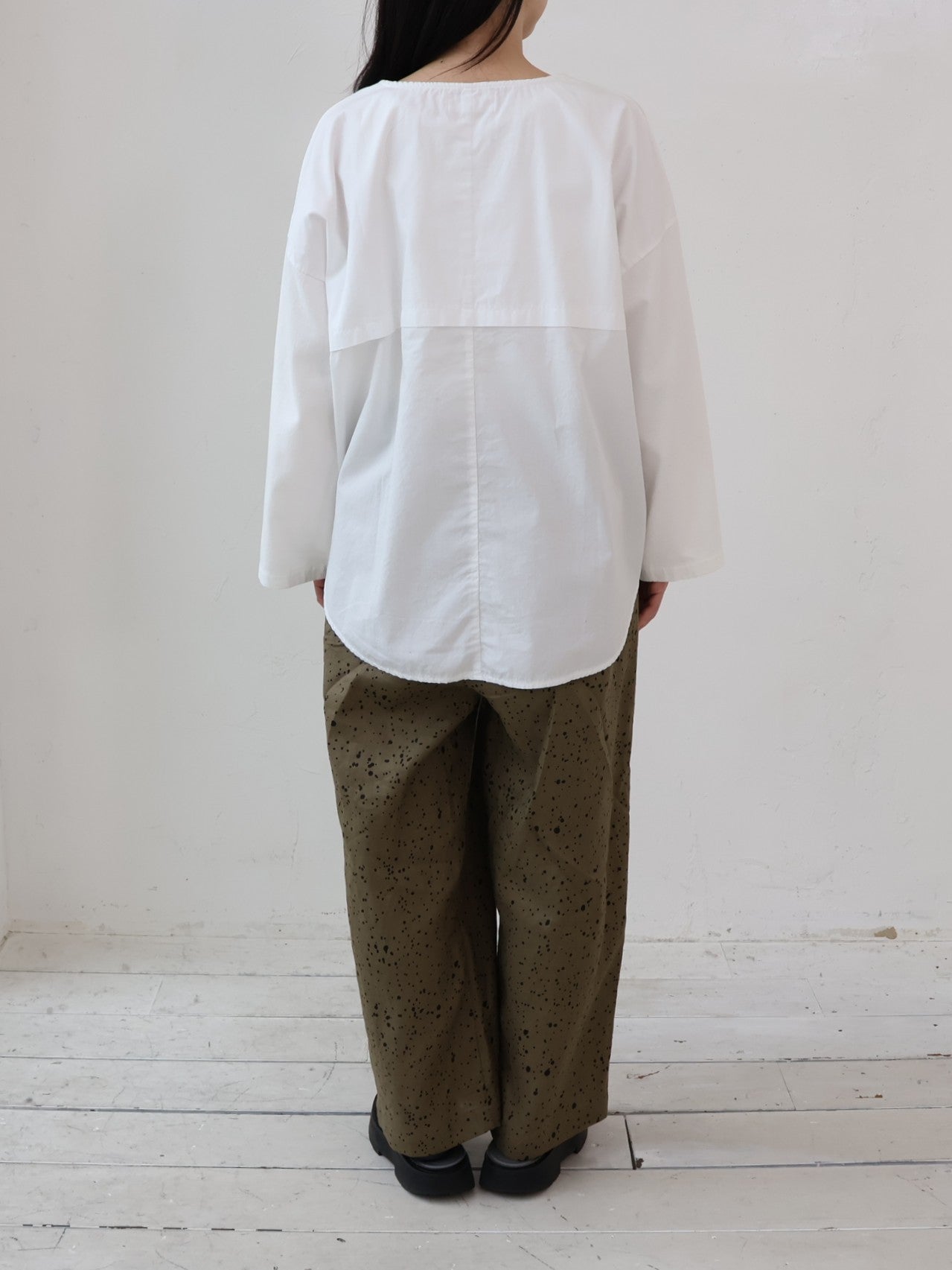 YARRA バックレイヤード風カットソー YR-1641-207
