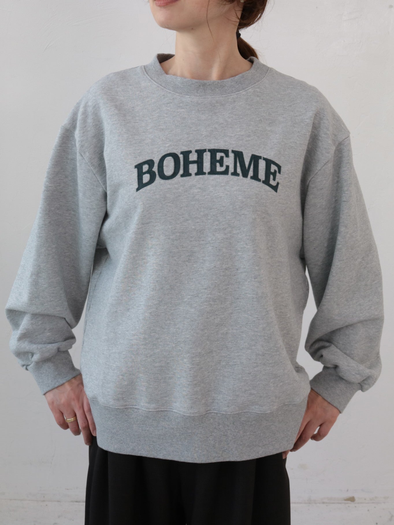 doux bleu BOHEME スウェット DB-2551-043