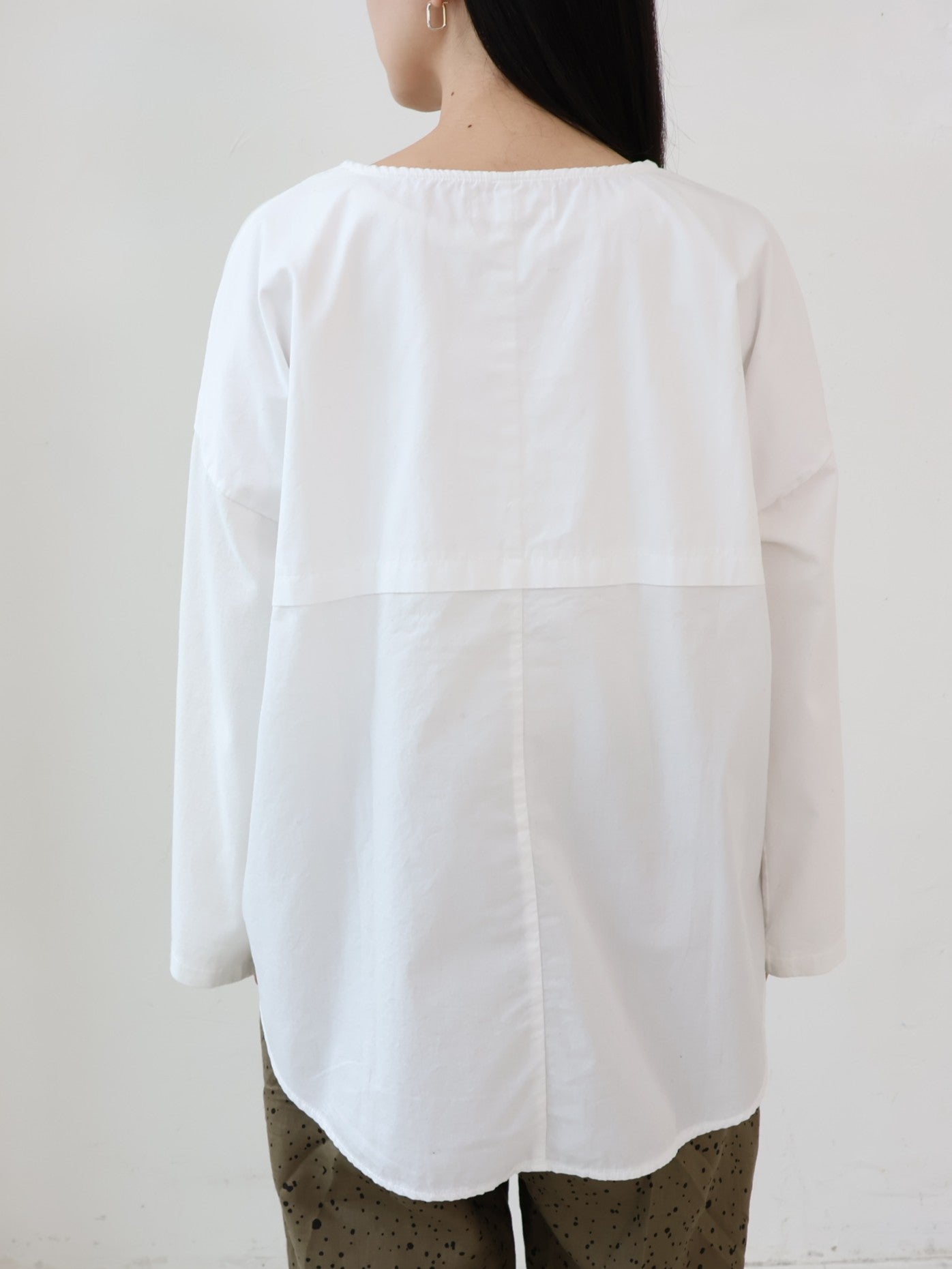 YARRA バックレイヤード風カットソー YR-1641-207