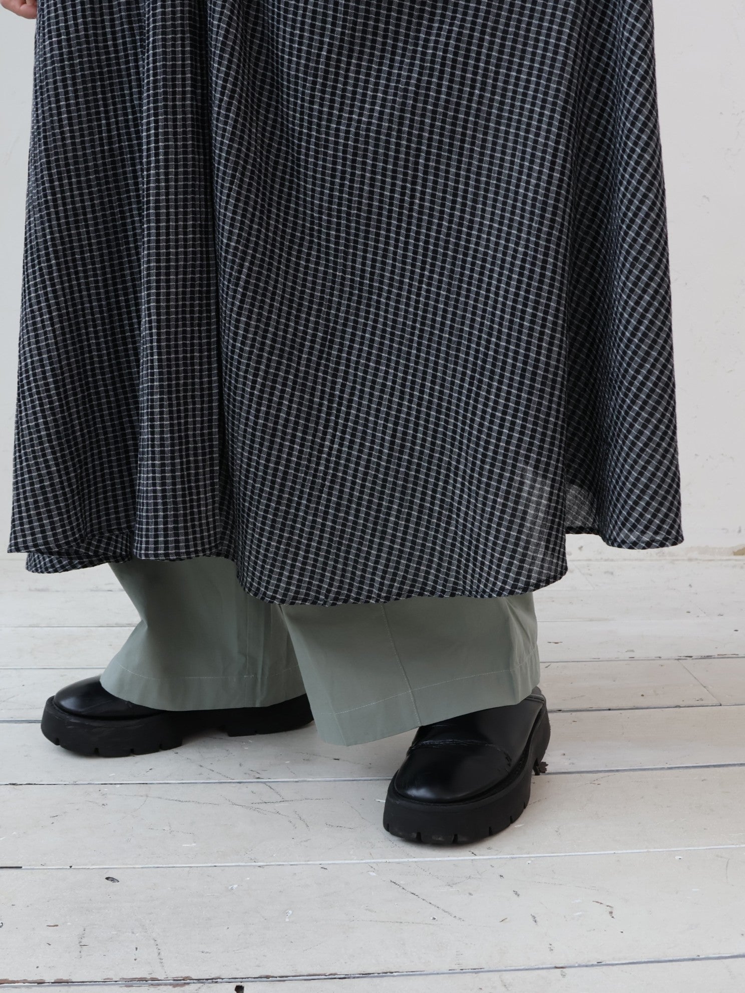 YARRA シングルガーゼカシュクールワンピース YR-1644-203