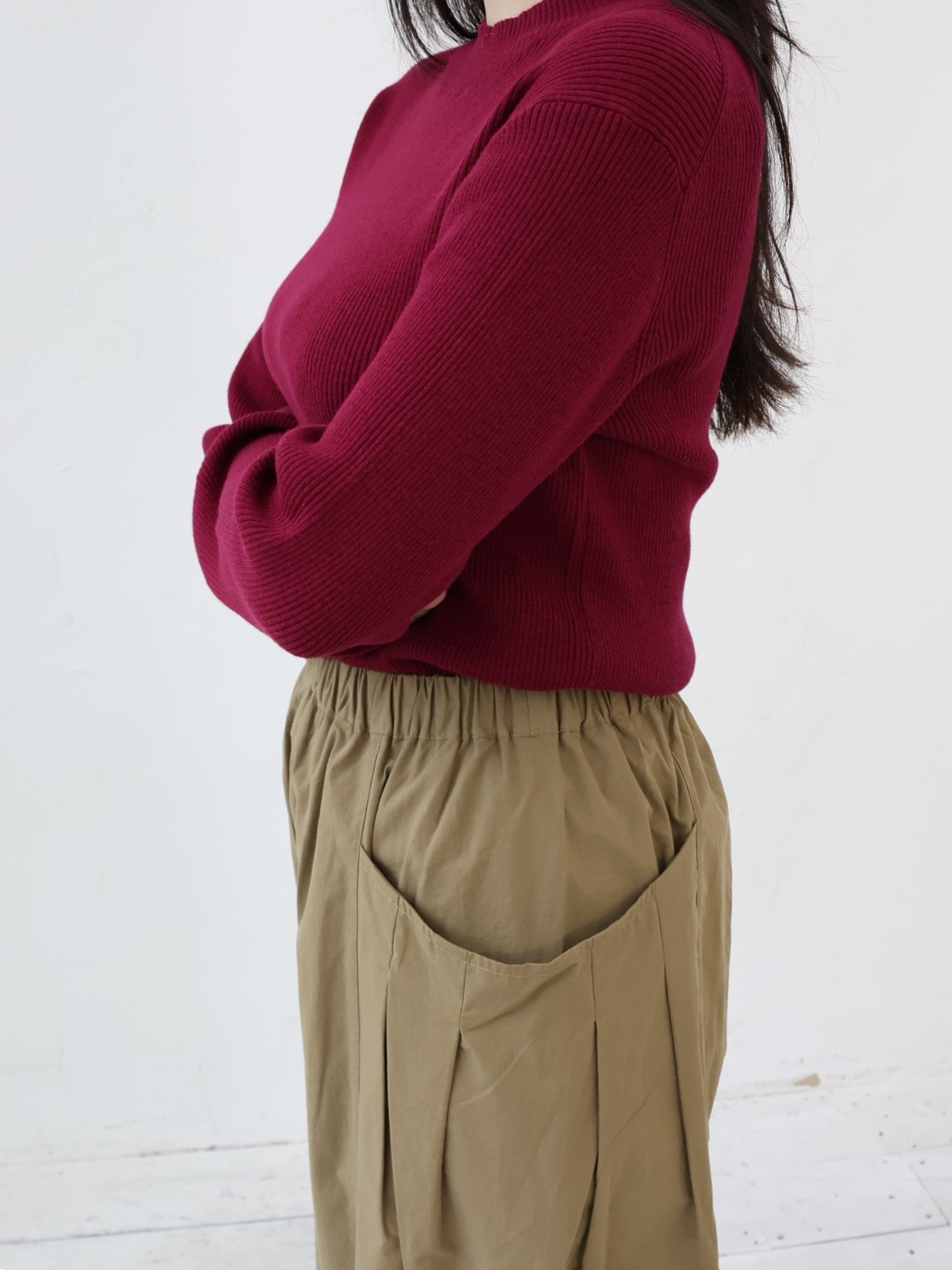 YARRA コンパクトツイルタックパンツ YR-1645-205