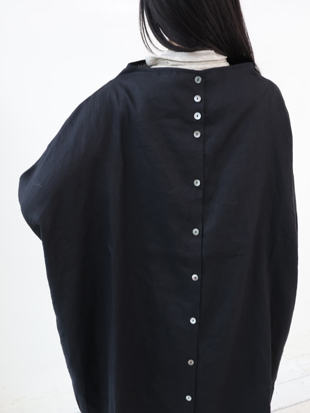 YARRA 2WAYハイネックドルマンワンピース YR-1644-227