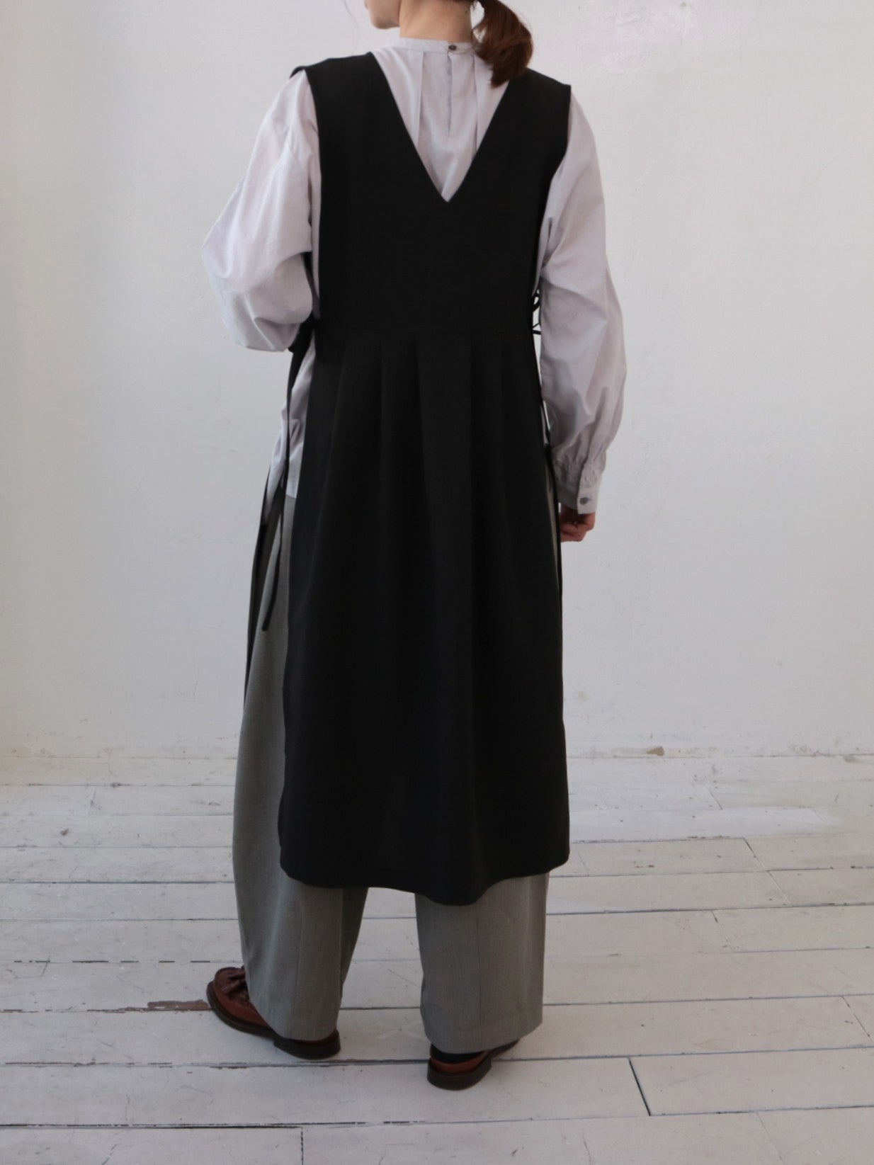 doux bleu ウーリーノ 2WAYベストワンピース DB-2554-052