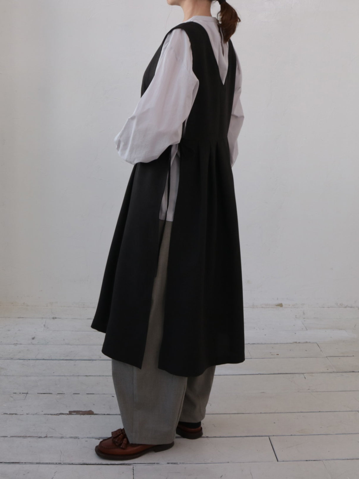 doux bleu ウーリーノ 2WAYベストワンピース DB-2554-052