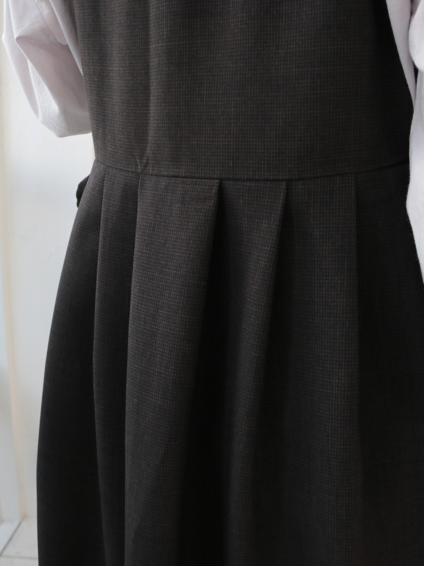 doux bleu ウーリーノ 2WAYベストワンピース DB-2554-052