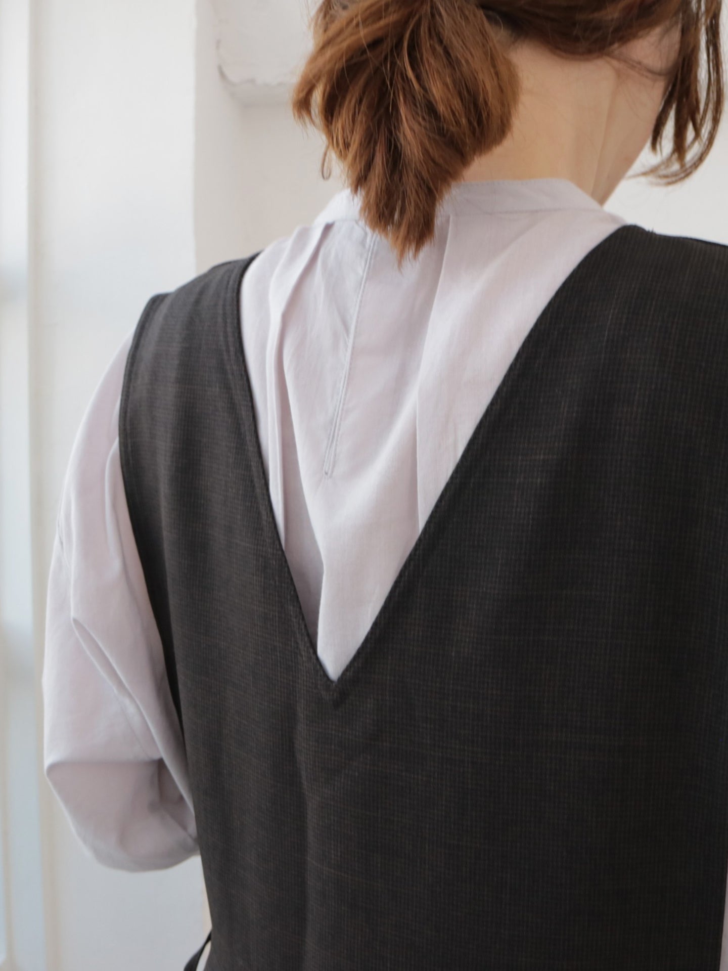 doux bleu ウーリーノ 2WAYベストワンピース DB-2554-052