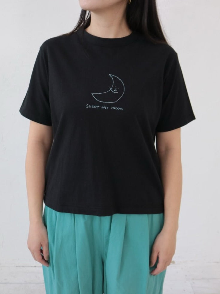 YARRA MOONシシュウTシャツ YR-1621-253