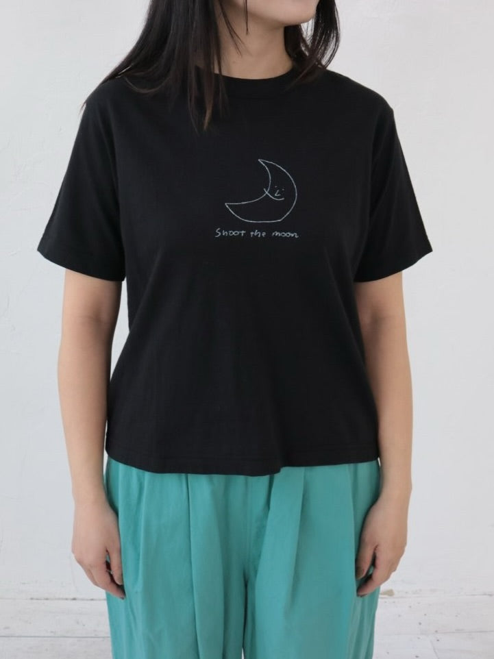 YARRA MOONシシュウTシャツ YR-1621-253