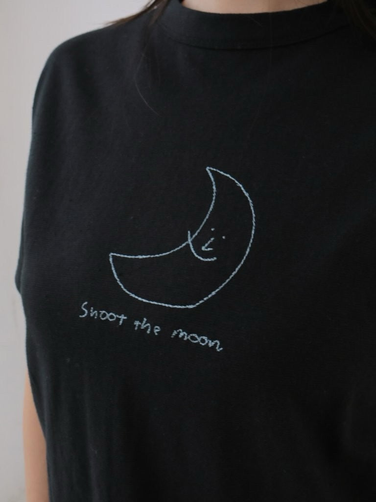 YARRA MOONシシュウTシャツ YR-1621-253