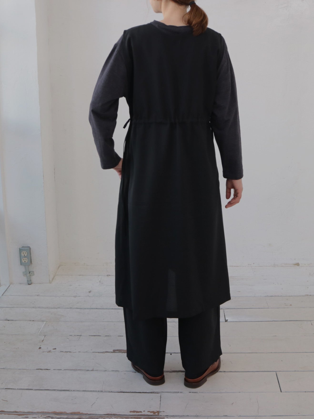 doux bleu ウーリーノ 2WAYベストワンピース DB-2554-052