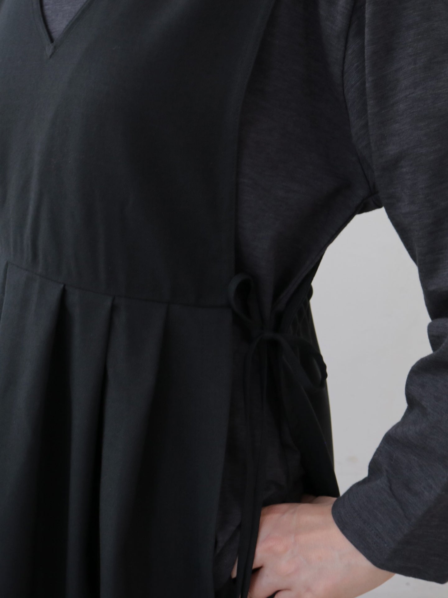 doux bleu ウーリーノ 2WAYベストワンピース DB-2554-052