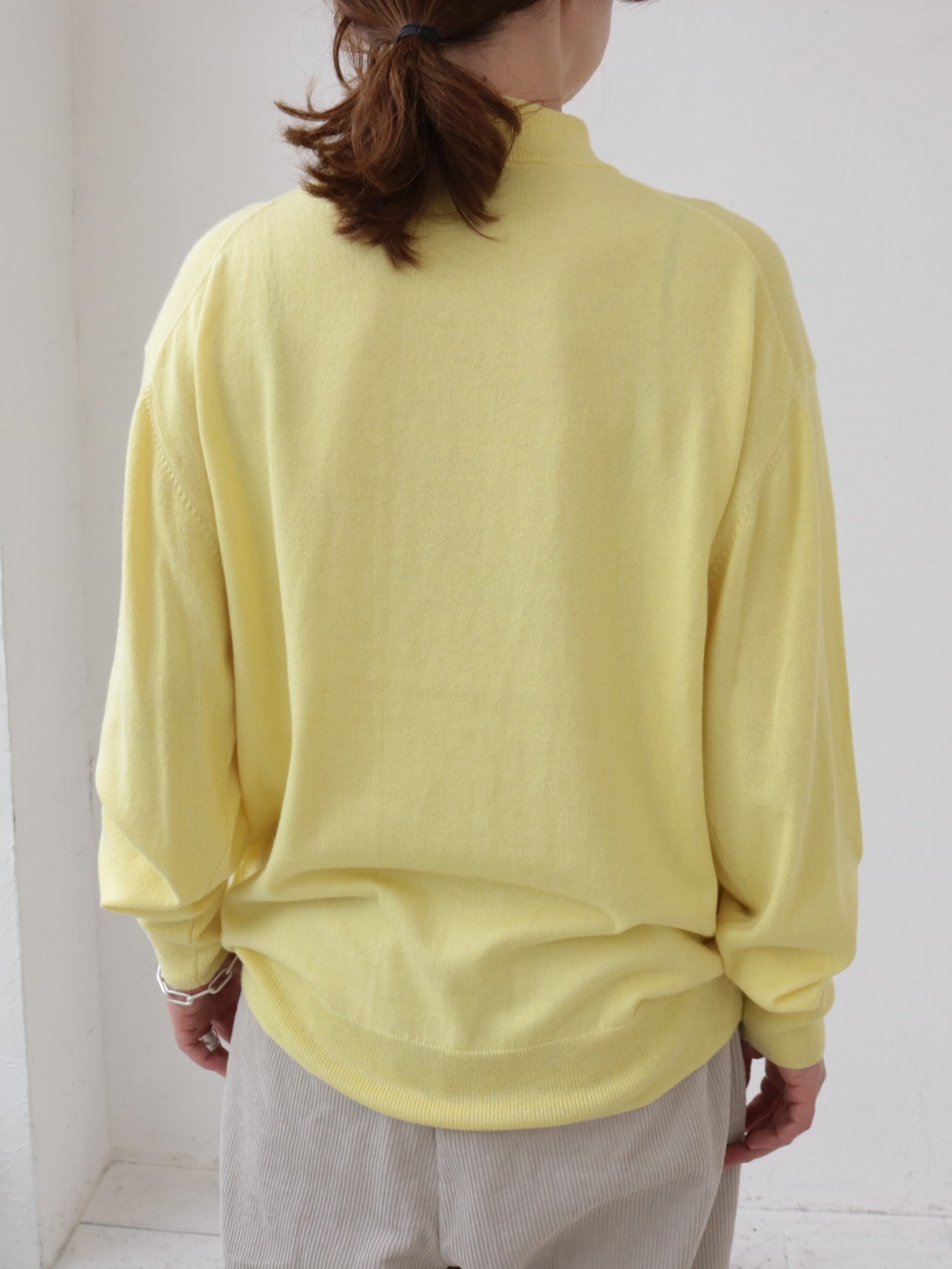 doux bleu コットンシルクカシミアプルオーバー DB-2552-045