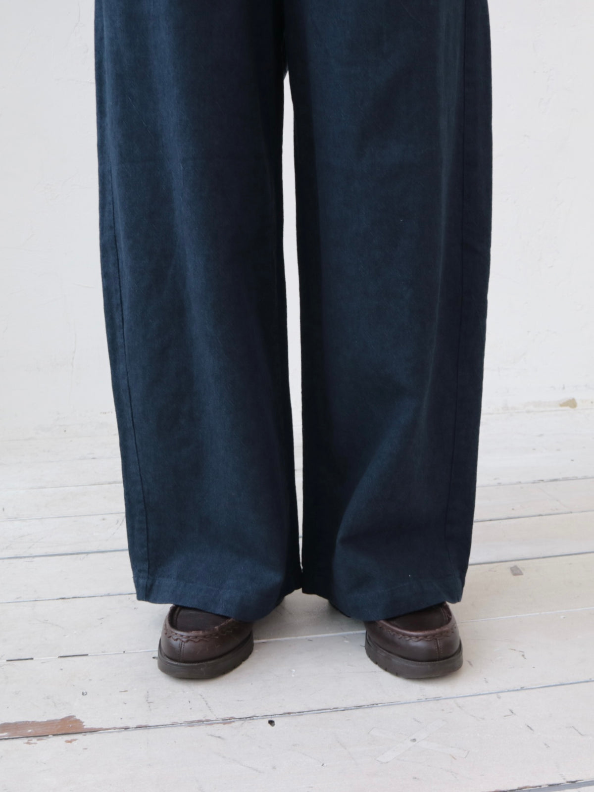 YARRA リネンコットンストレートパンツ YR-1645-235
