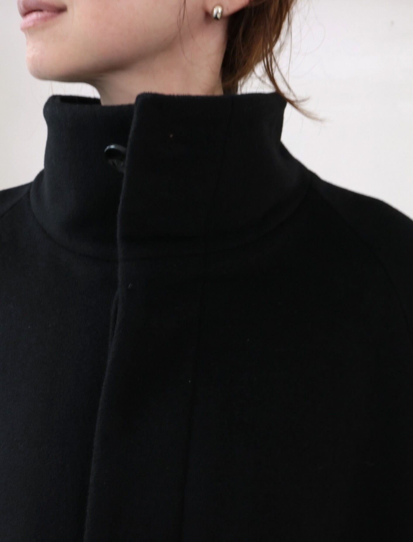 YARRA NEU カシミヤ混ウールスタンドジャケット NU-5557-428