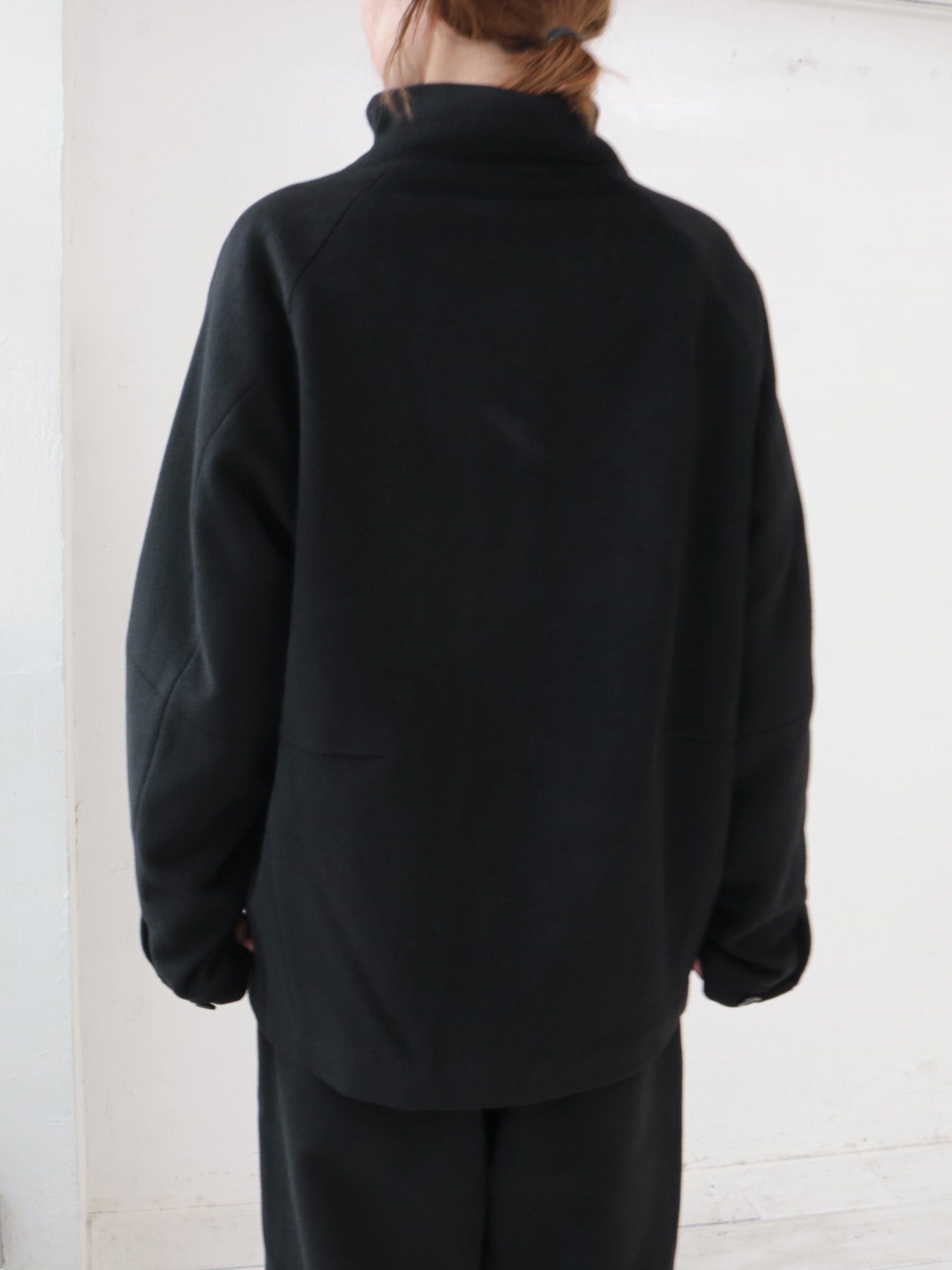 YARRA NEU カシミヤ混ウールスタンドジャケット NU-5557-428