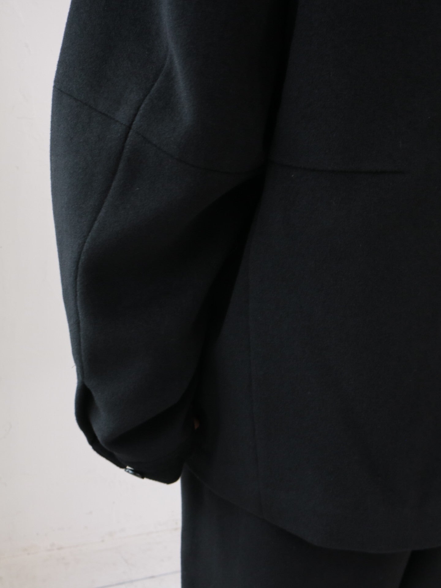 YARRA NEU カシミヤ混ウールスタンドジャケット NU-5557-428