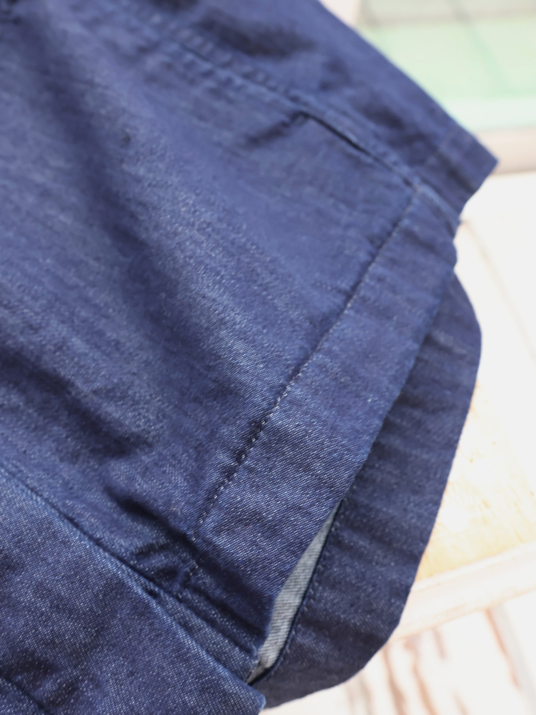 doux bleu ライトデニムベスト DB-2648-006