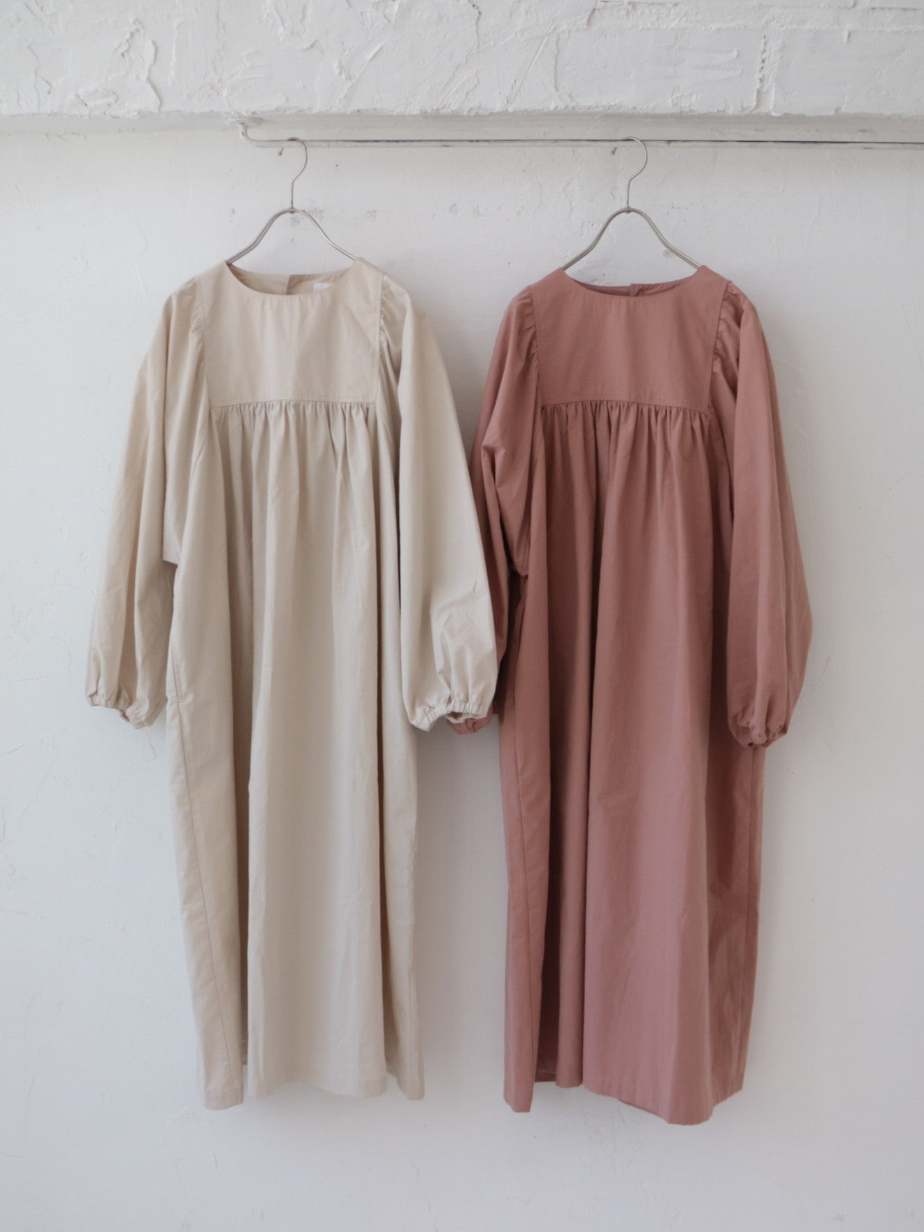 【予約販売 10月下旬発送】YARRA ami×YARRA ギャザーワンピース 1554-282