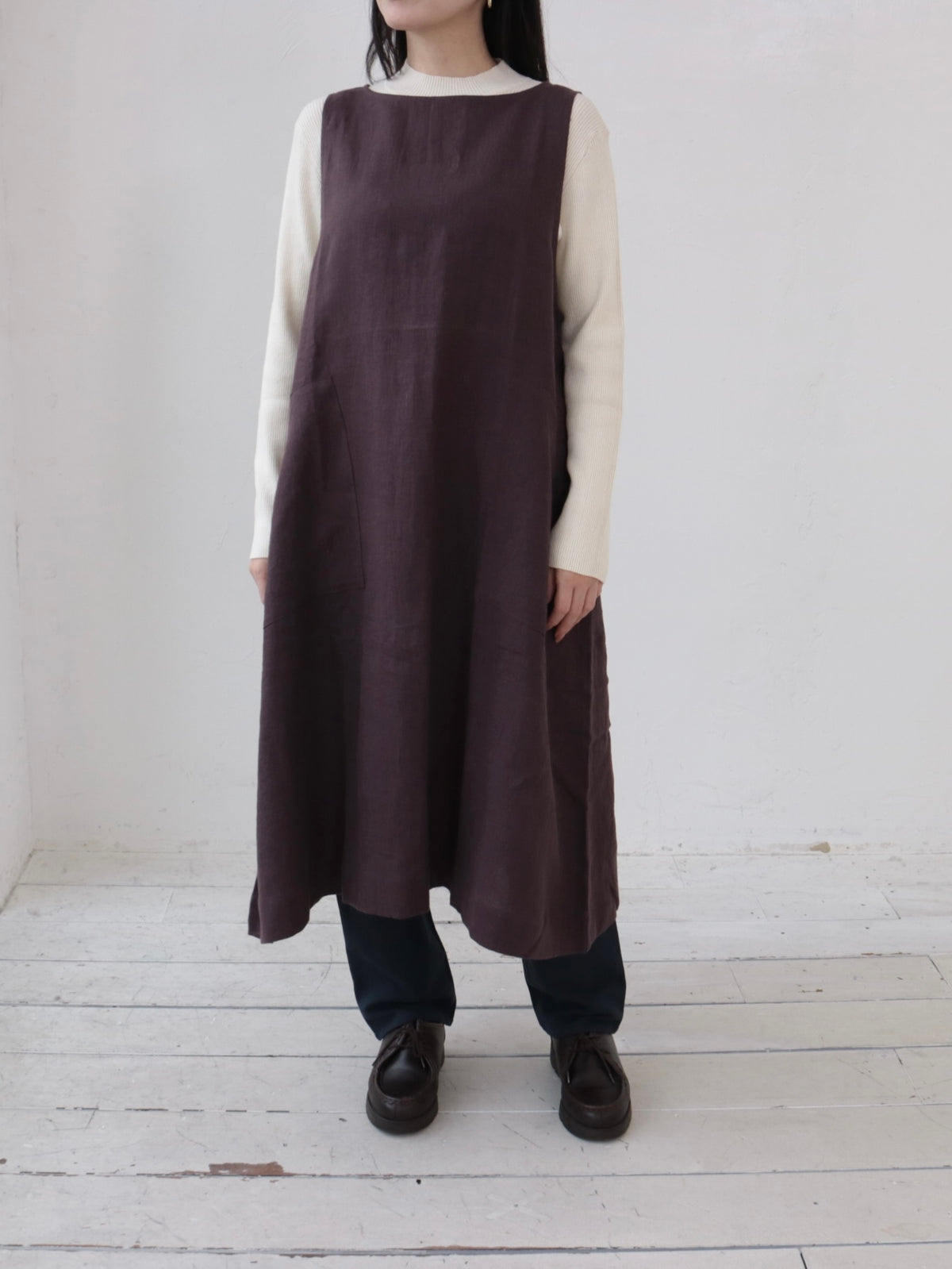 YARRA CLツイルスリムストレートパンツ YR-1645-228