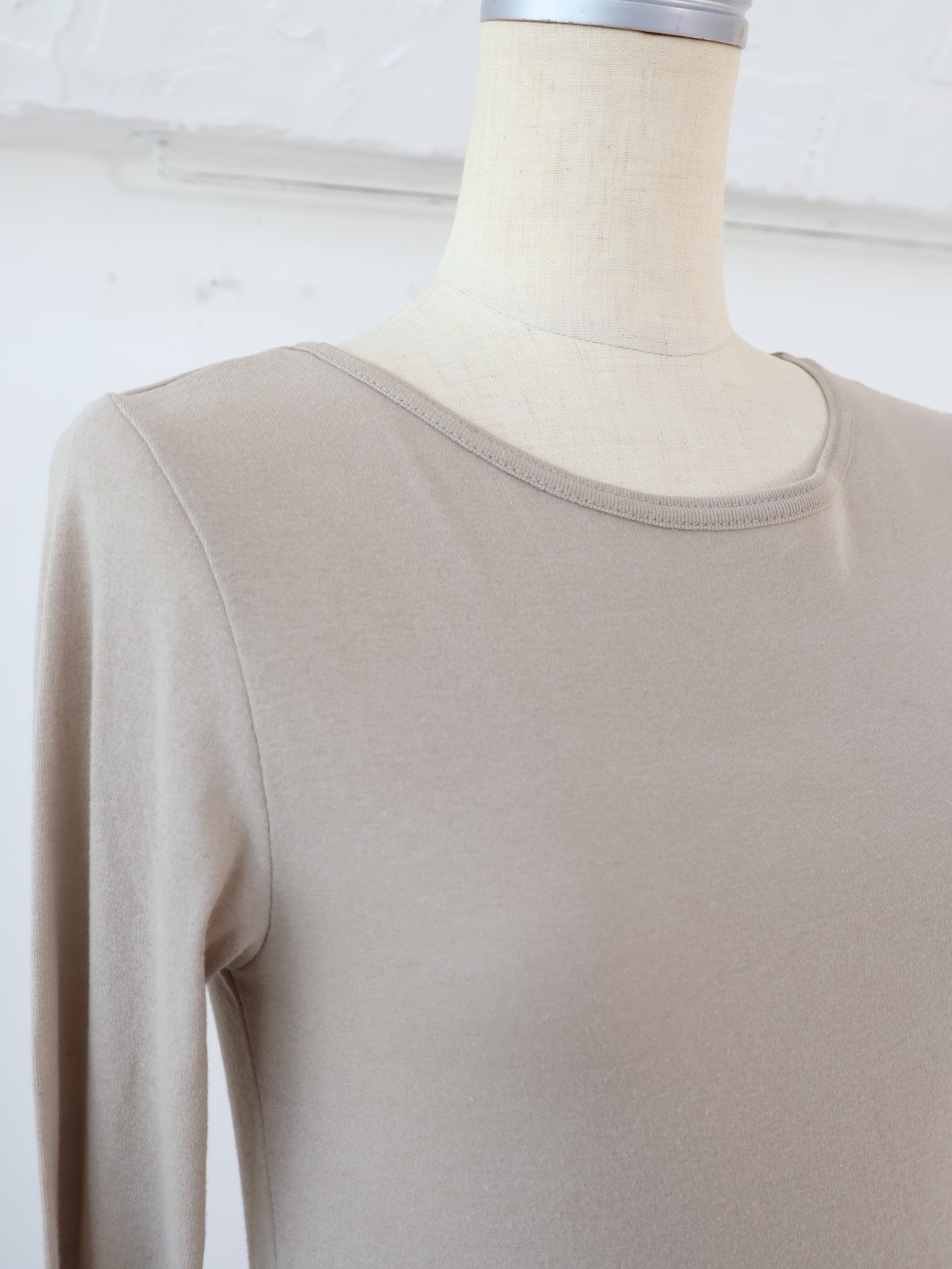 doux bleu コットンカシミヤ フライスプルオーバー DB-2641-013