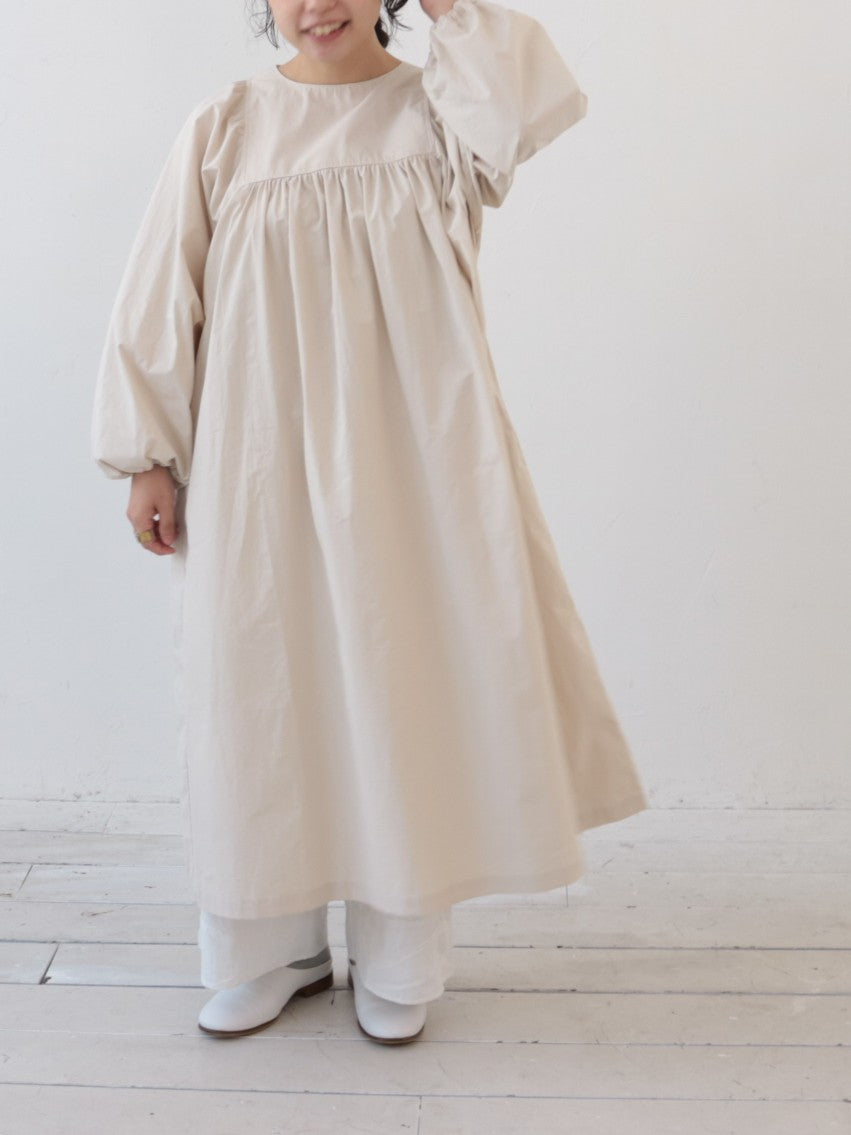 【予約販売 10月下旬発送】YARRA ami×YARRA ギャザーワンピース 1554-282
