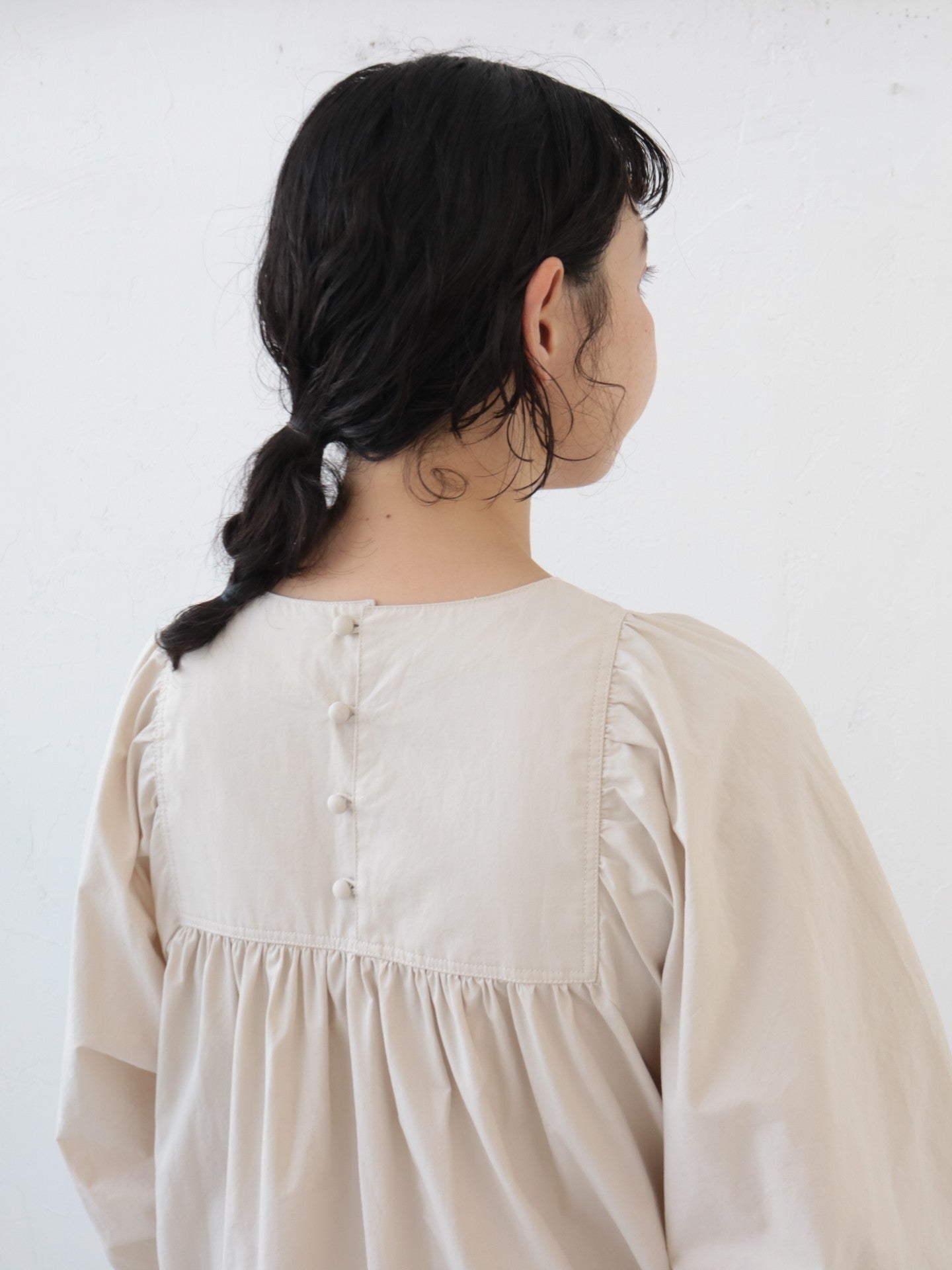 【予約販売 10月下旬発送】YARRA ami×YARRA ギャザーワンピース 1554-282