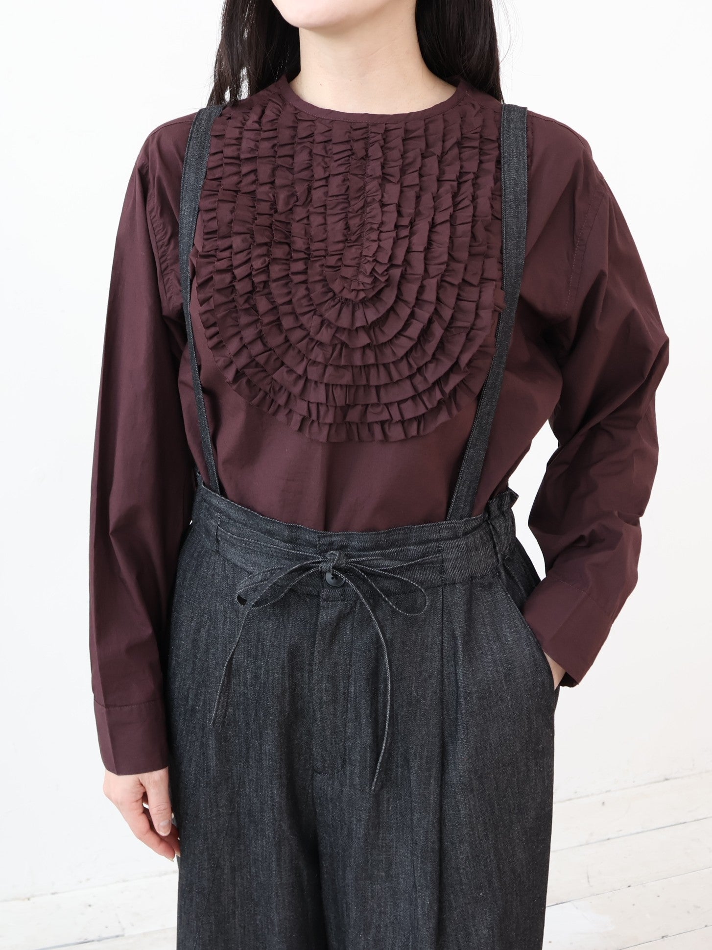doux bleu ライトデニム サロペット DB-2645-005