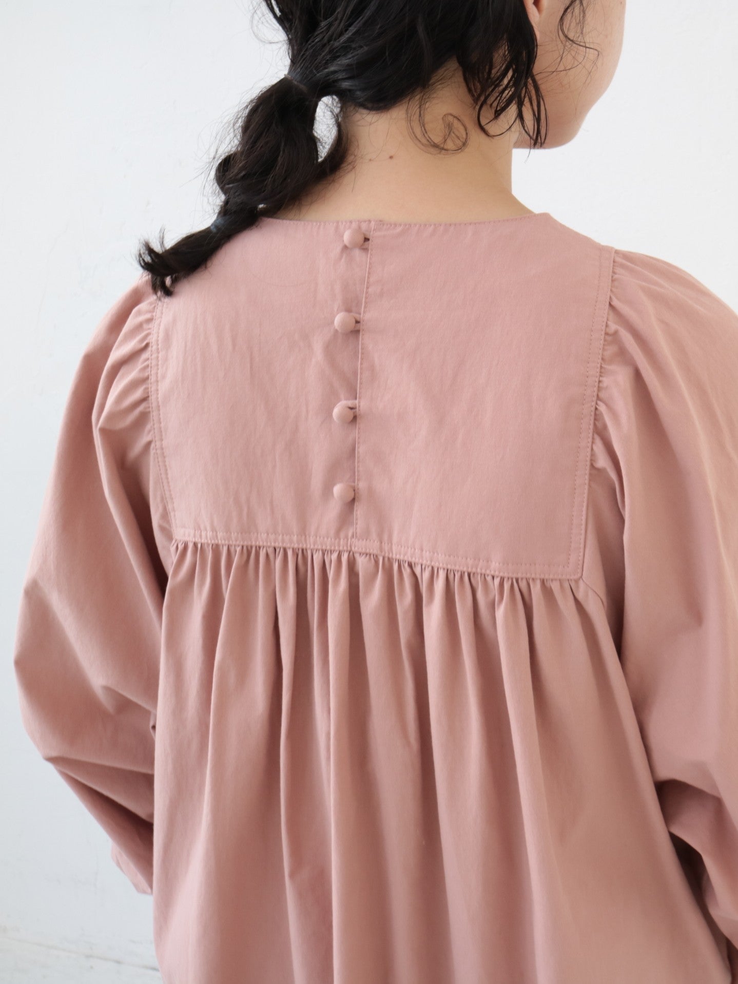 【予約販売 10月下旬発送】YARRA ami×YARRA ギャザーワンピース 1554-282