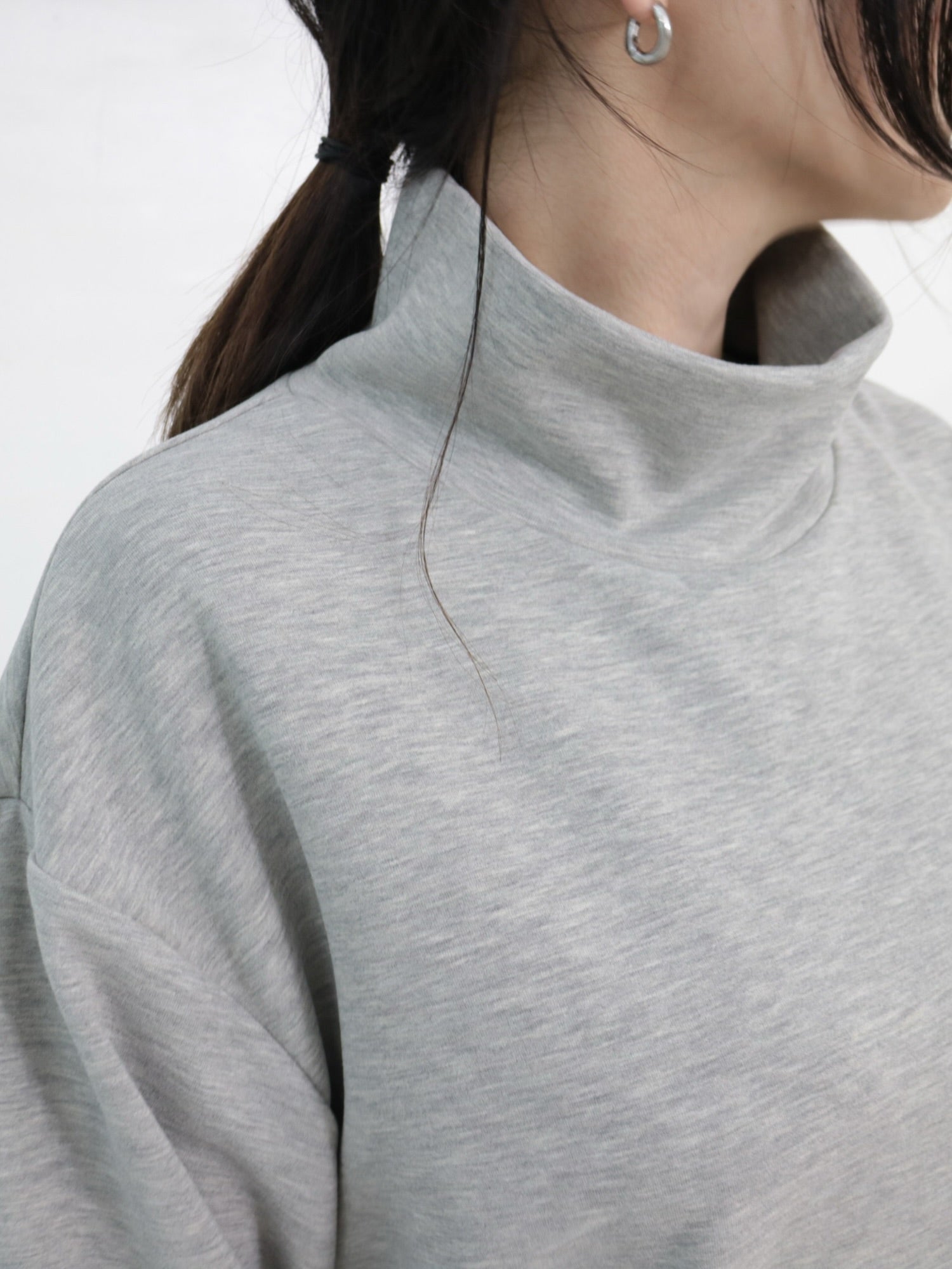 YARRA NEU ハイネックフリースTOPS NU-5551-416