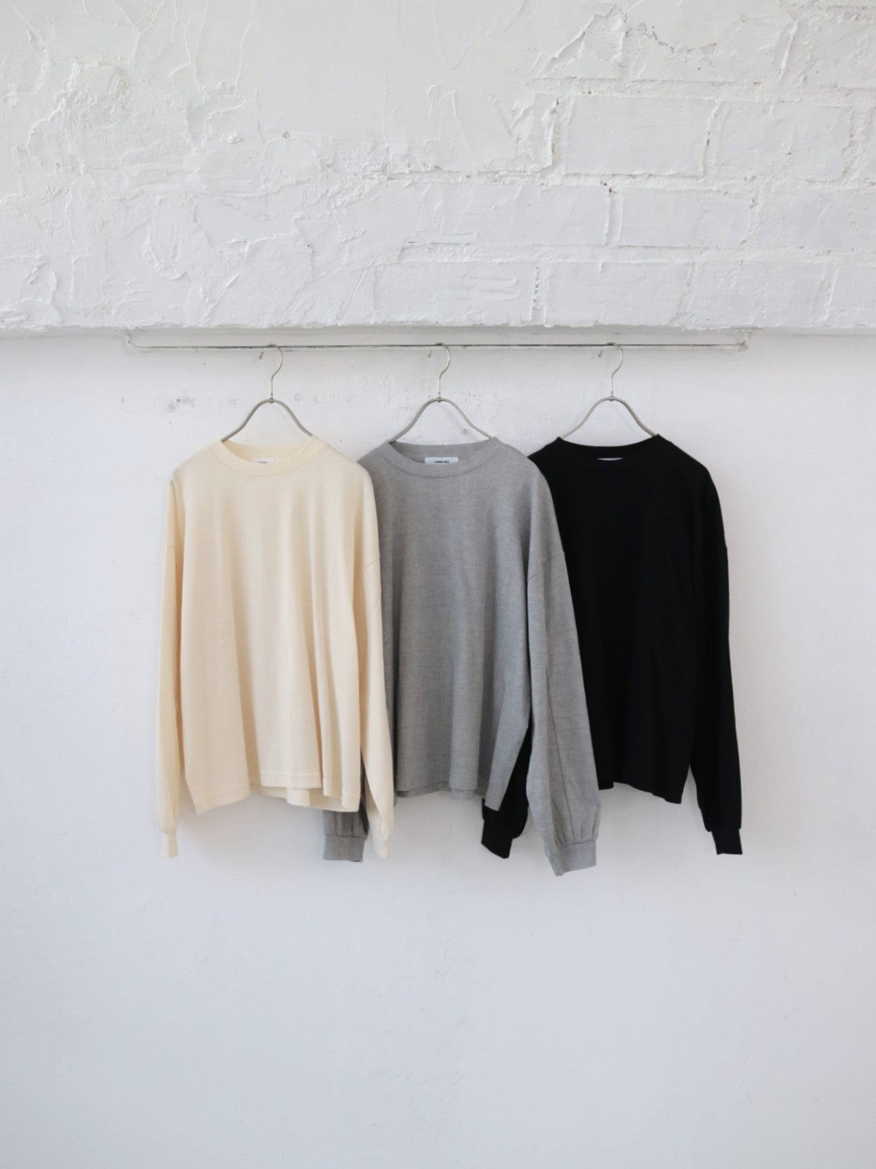 YARRA NEU BIWACOTTONボリューム長袖Tシャツ NU-5611-402