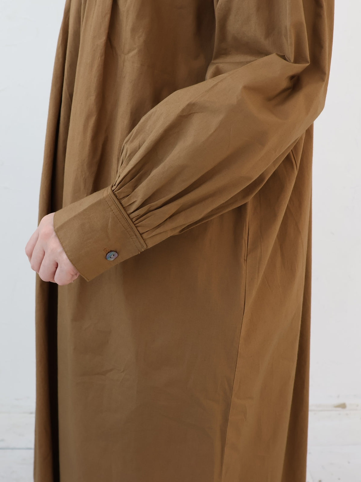 doux bleu ドットスモッキング カフタンワンピース DB-2644-030