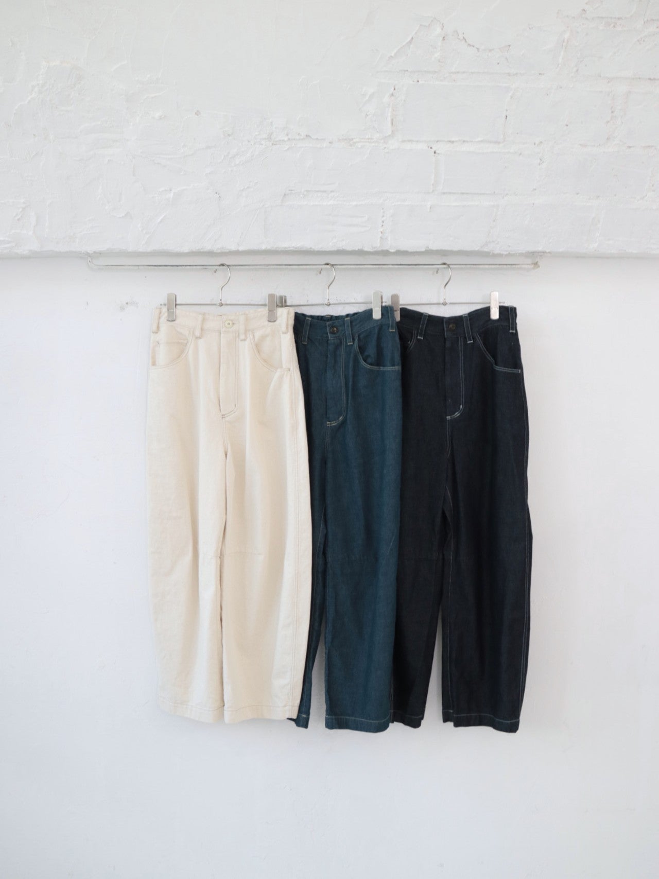 【ゆきふいるむ/yukiさん着用アイテム】YARRA NEU 10ozJAPANカーブデニムパンツ NU-5615-419