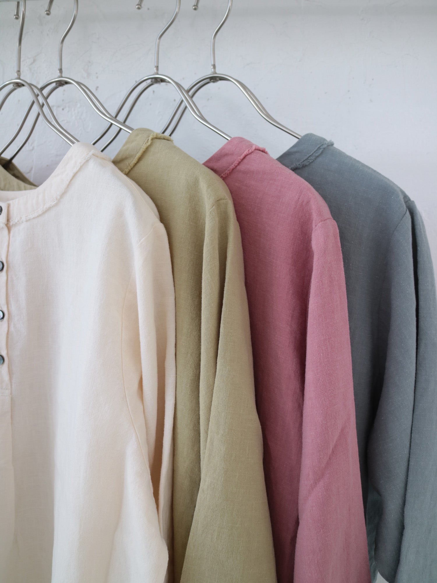 YARRA 2WAYフリンジカラーブラウス YR-1613-239