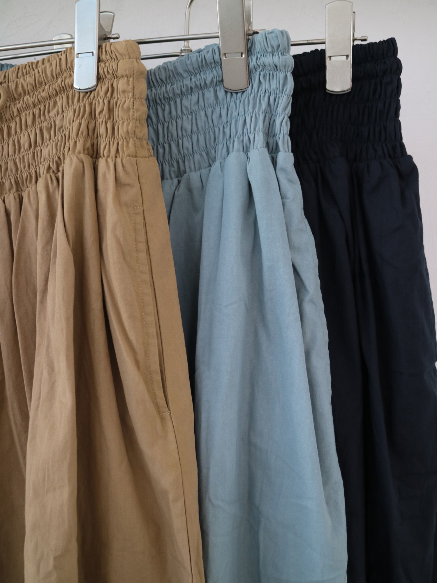 YARRA INDIAポプリンガウチョパンツ YR-1615-210