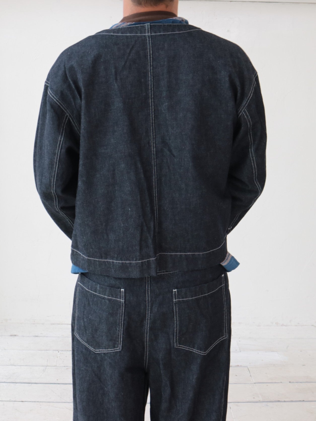 YARRA NEU 10ozノーカラーJAPANデニムジャケット NU-5617-420
