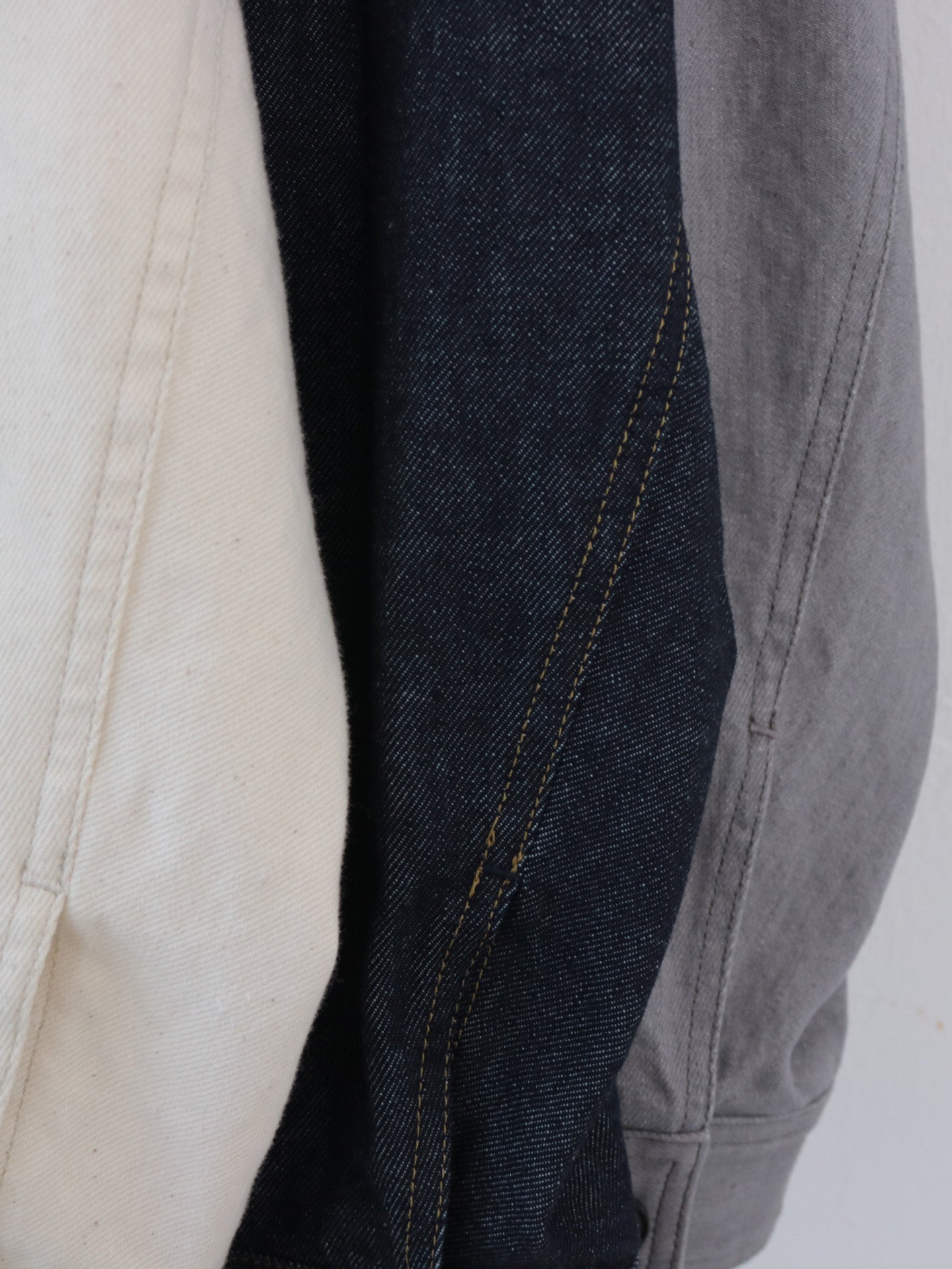 YARRA NEU 10ozノーカラーJAPANデニムジャケット NU-5517-416